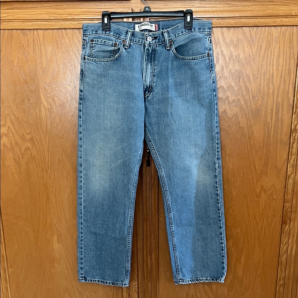 Levi’s Straight Fit 505 blue jeans 34 x28